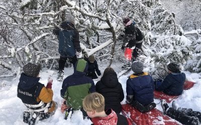 Uteskole 24. februar